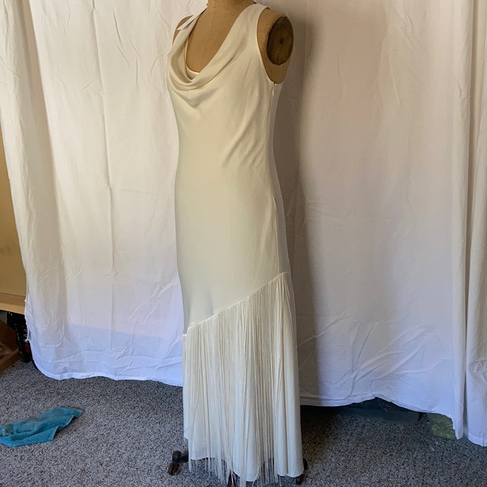 Elizabeth & James Fringe Midi Dress